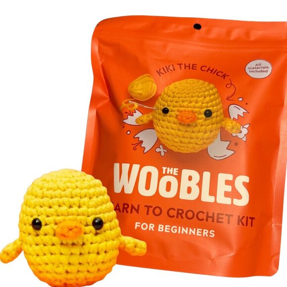 The Woobles Beginners Crochet Kit with Easy Peasy Yarn as Seen on Shark Tank - Picture 1 of 6